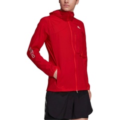 Bluza z kapturem męska adidas performance marathon czerwona hb5118