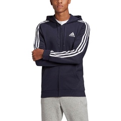 Bluza z kapturem męska adidas cero essenial 3s granatowa gk9053