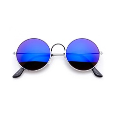 Okulary lenonki lustrzane 2024e hippie retro