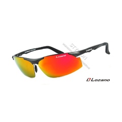 Męskie okulary lozano lz-305a polaryzacyjne lustra