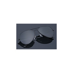 Okulary aviator czarne pilotki przeciwsłoneczne 2161