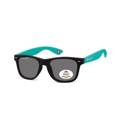 Okulary nerdy  montana mp40e czarno-zielone polaryzacyjne