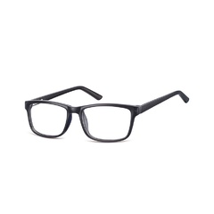 Okulary zerówki klasyczne oprawki sunoptic cp155 czarne
