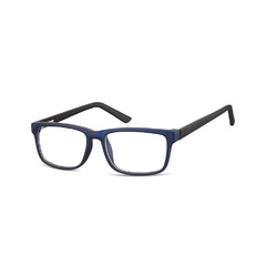 Okulary zerówki oprawki sunoptic cp157b granatowo-czarne