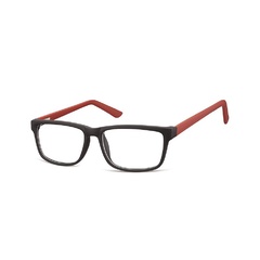 Okulary zerówki oprawki sunoptic cp157c bordowe