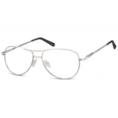Okulary oprawki pilotki metalowe korekcyjne 699e