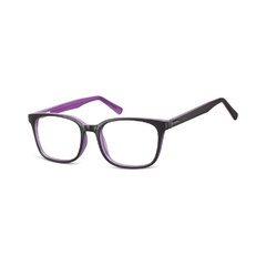 Fioletowe okulary oprawki optyczne korekcyjne sunoptic cp151e