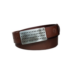Pasek skórzany betlewski lic40-pk-2 pełna klamra w pudełku - brązowy
