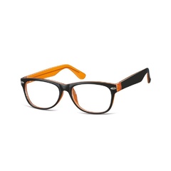 Okulary oprawki zerowki korekcyjne nerdy sunoptic cp167b miodowe