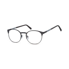 Okulary oprawki okrągłe metalowe sunoptic 995a