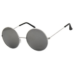 Lenonki lustrzanki srebrne hippie retro 3122d