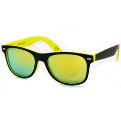 Czarno-seledynowe nerdy lustrzane polaryzacja drs-63c6