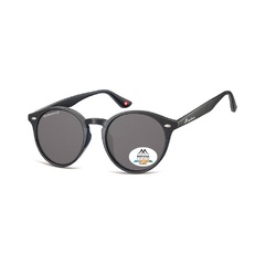 Okragle czarne okulary polaryzacyjne montana mp20