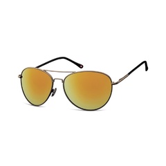 Kawowe aviatory okulary lustrzanki ms95i