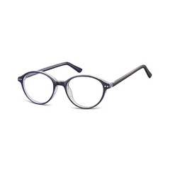 Okulary oprawki okragle sunoptic cp147g granatowe