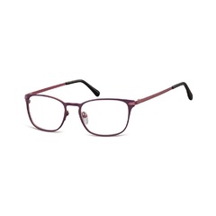 Oprawki okularowe kocie oczy damskie stalowe sunoptic 991e fioletowe