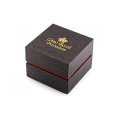 Prezentowe pudełko na zegarek - gino rossi premium - brown