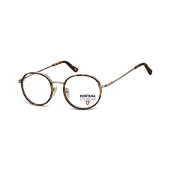 Panterkowe lenonki okrągłe okulary oprawki optyczne mm608
