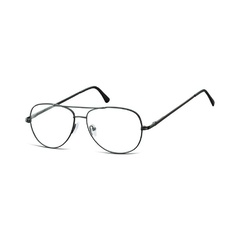 Aviator zerowki okulary oprawki metalowe korekcyjne 790