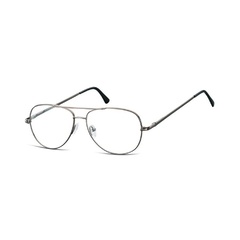 Aviator zerowki okulary oprawki metalowe korekcyjne 790a