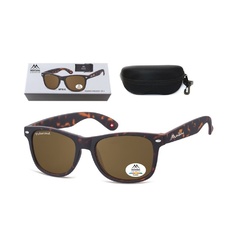 Duże klasyczne okulary polaryzacyjne nerdy montana boxmp1b-xl + pudełko