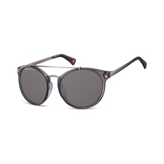 Muchy okulary przeciwsłoneczne montana s18c czarne transparentne