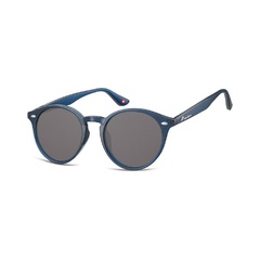 Okulary okrągłe granatowe lenonki s20d
