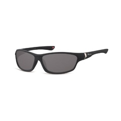 Okulary dziecięce sportowe unisex czarne matowe cs90