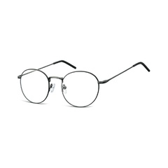 Lenonki okrągłe okulary oprawki optyczne 938 czarne