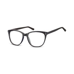 Okulary oprawki zerówki korekcyjne unisex sunoptic ac22c ciemny brązowy