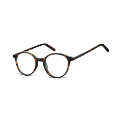 Okulary oprawki zerówki korekcyjne lenonki unisex sunoptic ac23a panterka