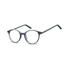 Okulary oprawki zerówki korekcyjne lenonki unisex sunoptic ac23c ciemny brązowy