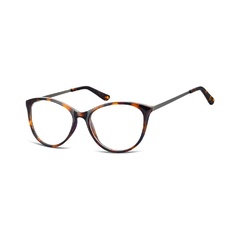 Okulary oprawki zerówki korekcyjne kocie unisex sunoptic ac27 panterka