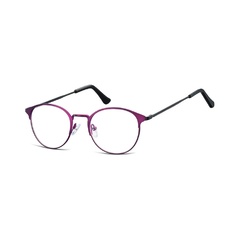 Oprawki okularowe lenonki damskie stalowe sunoptic 973g fioletowe