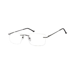 Bezramkowe okulary oprawki korekcyjne sunoptic 984 czarne