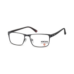 Okulary oprawki prostokątne optyczne montana mm610 czarne