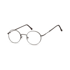 Lenonki okrągłe okulary oprawki optyczne 926d czarne