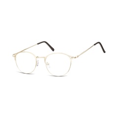 Lenonki okrągłe okulary oprawki optyczne 933d złote
