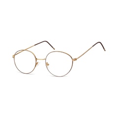 Lenonki okulary oprawki optyczne 929g brązowa + kawowa