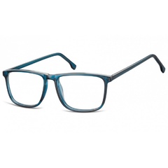 Okulary oprawki korekcyjne prostokątne zerówki sunoptic cp132c
