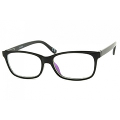 Okulary z filtrem antyrefleksyjne zerówki nerdy prostokątne dr-112-c2
