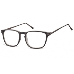 Okulary oprawki korekcyjne nerdy zerówki sunoptic cp144a czarne + przezroczyste
