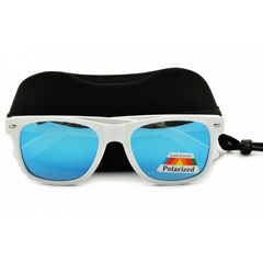 Okulary nerdy polaryzacyjne lustrzane stp18