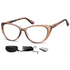 Plusy okulary do czytania kocie mr64e moc: +3,5