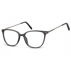 Okulary oprawki zerówki korekcyjne nerdy unisex sunoptic ac26b czarne