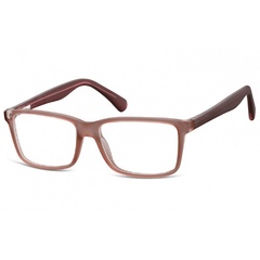 Okulary oprawki korekcyjne nerdy zerówki flex sunoptic cp162b brązowe