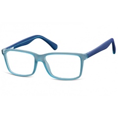 Okulary oprawki korekcyjne nerdy zerówki flex sunoptic cp162d niebieskie
