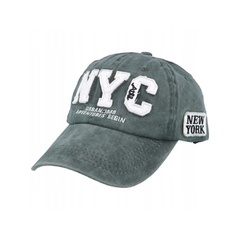 Czapka z daszkiem nyc bejsbolówka khaki nyc3687-5