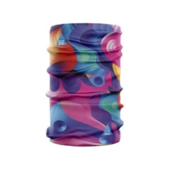 Komin szal chusta szalik kominiarka cienki lekki - sc.04 colour waves