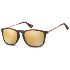 Okulary dziecięce nerdy unisex lustrzanki matowe cs72d